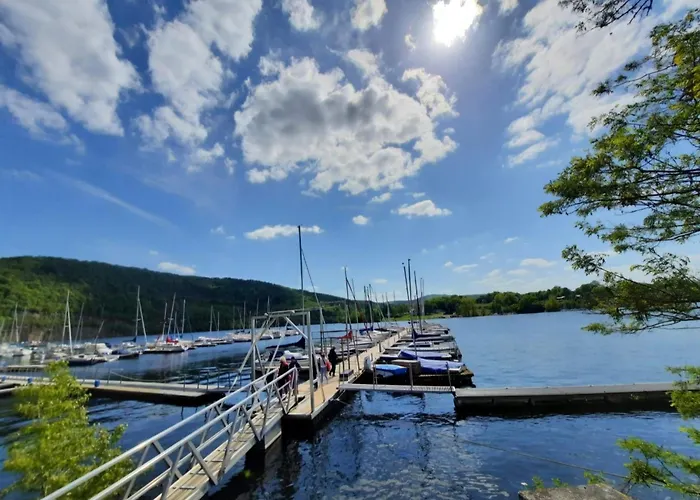 Yachthof Ferienwohnung, 60 M² 度假居